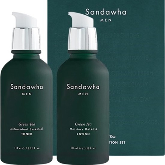 산다화 포 맨 그린티 2종 세트