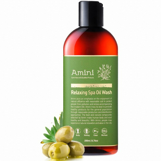 아미니 릴렉싱 스파 오일워시 200ml (4개+브러쉬)