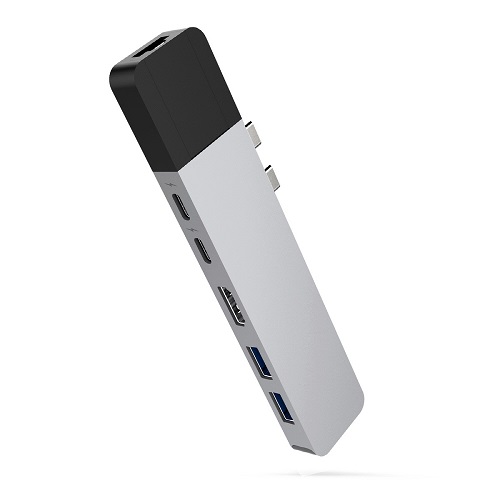HYPERDRIVE GN28N (6포트/듀얼 Type C) (GN28N-GY, GN28N-SI)_이미지