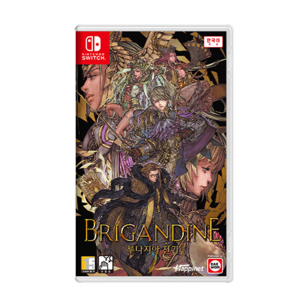 브리간다인 루나지아 전기 한글판 SWITCH, 패키지칩_이미지