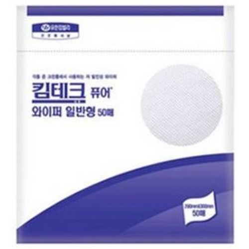 유한킴벌리 킴테크 퓨어 와이퍼 일반형 42111 (50매)