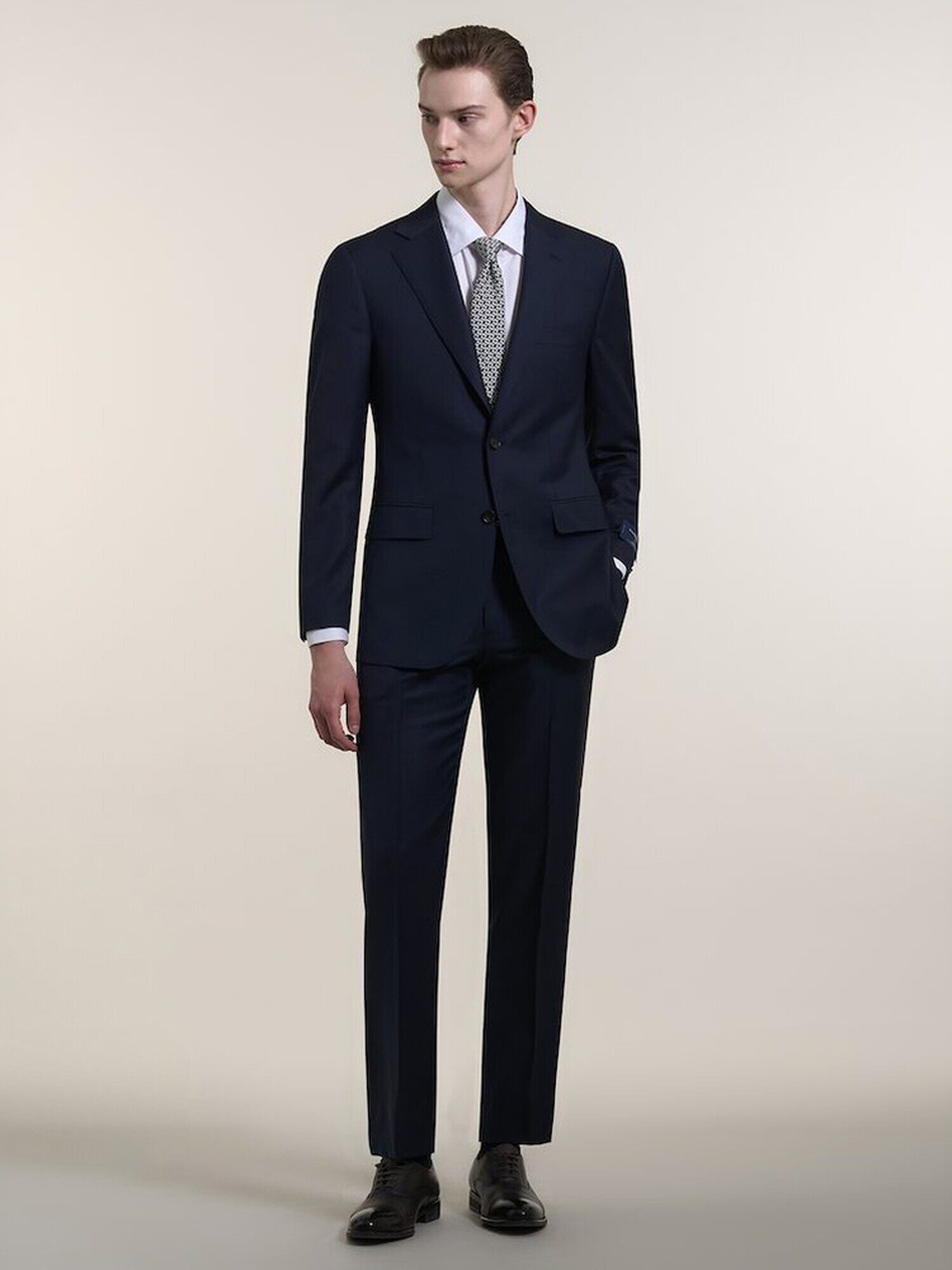 갤럭시 GX ZEGNA TRAVELLER 트래블러 수트 세트 네이비 GA6101X01R PS00137018R_이미지