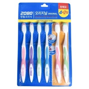 2080 덴탈크리닉 오리지날 미세모 칫솔 (72개)_이미지