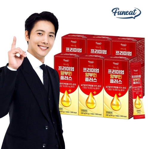 퍼니트 프리미엄 마시는 알부민 플러스 20g 14포 (6개)
