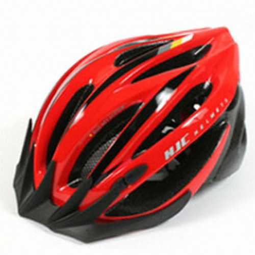 홍진상사 HJC R4 자전거 헬멧 (레드 라인)_이미지