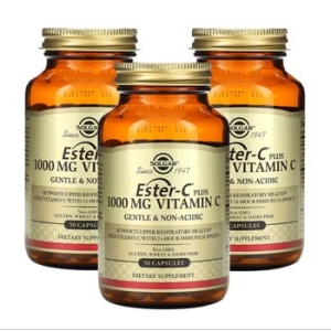 솔가 Ester-C 플러스 1000mg 비타민C 50캡슐 (3개)