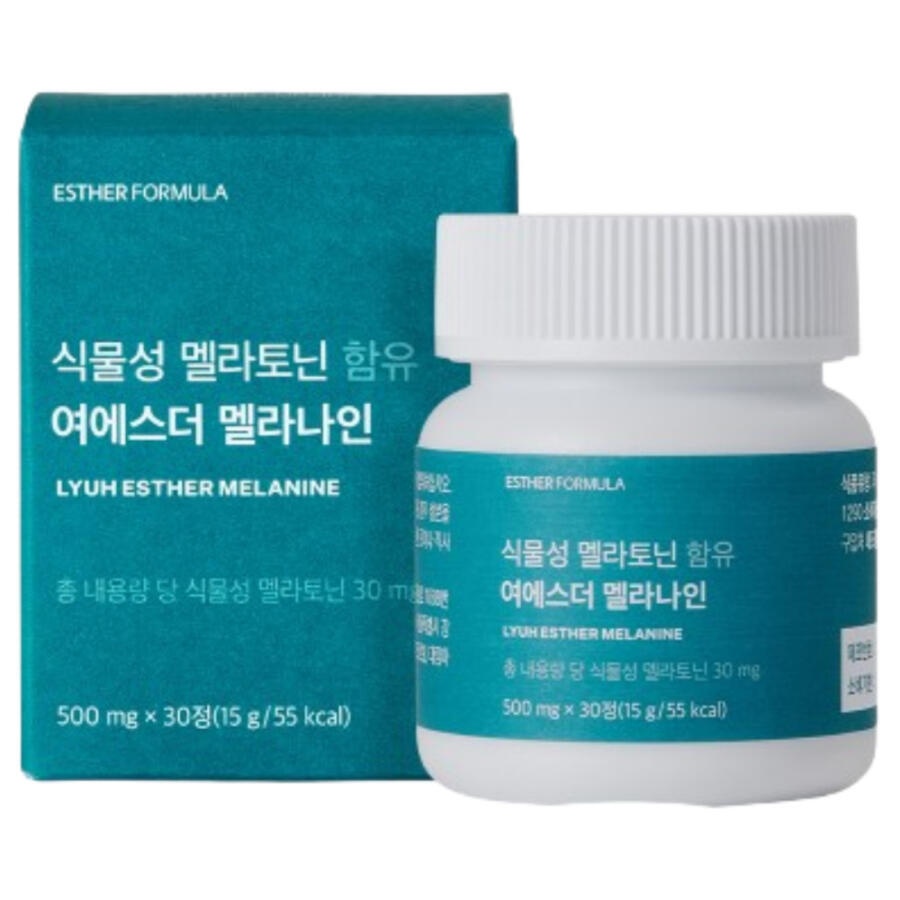 에스더포뮬러 여에스더 멜라나인 플러스 500mg 30정[5개]