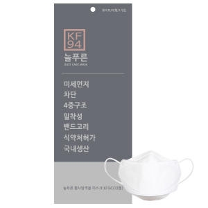  폴메이드 늘푸른 황사방역용 마스크 KF94 대형 [20개]