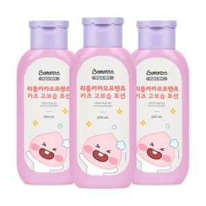 베비언스 리틀카카오프렌즈 키즈 고보습 로션 200ml (3개)_이미지