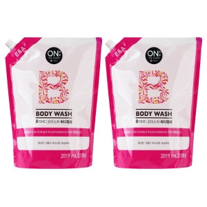 온더바디 모이스처 바디워시 리필 2100ml (2개)_이미지