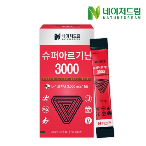  네이처드림 슈퍼아르기닌 3000 20g 15포 [1개]