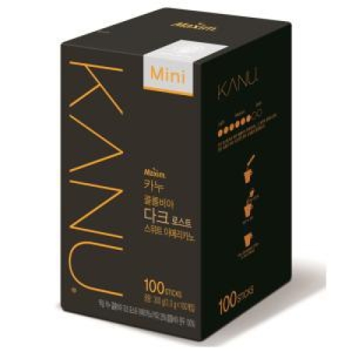 동서식품 카누 미니 다크로스트 스위트 아메리카노 스틱 100개입 (1개)_이미지