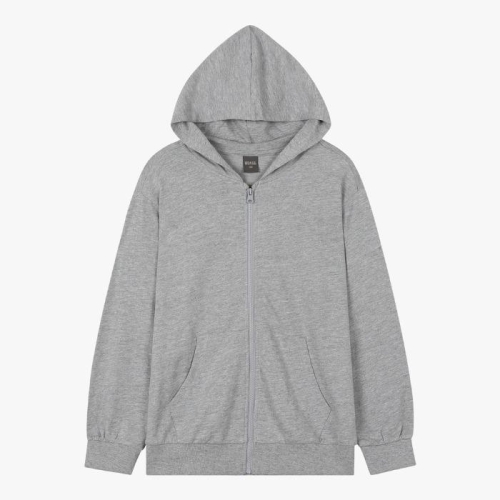 sh06 미니 쮸리 후드 집업 그레이 ULJM24S01
