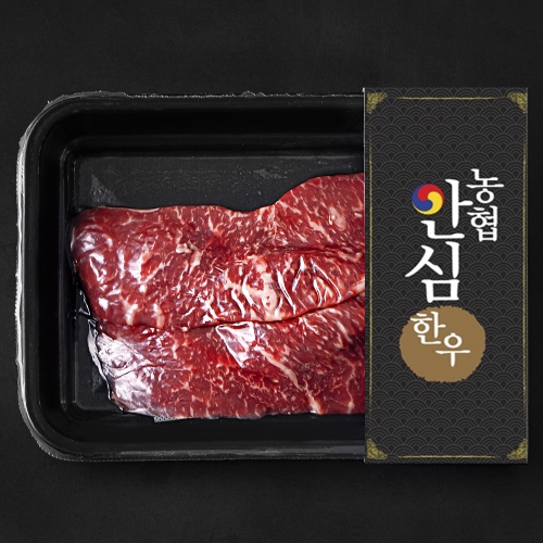 온도씨 농협안심한우 냉장 1등급 한우 채끝 200g (1개)_이미지