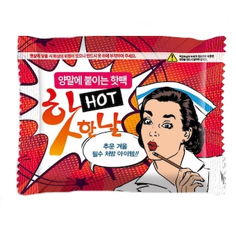 바이온 핫한날 양말에 붙이는 <b>발</b><b>핫팩</b> 44g