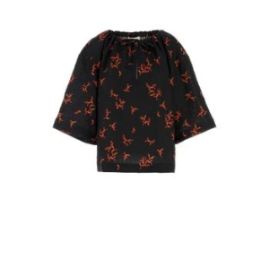 ��� Printed linen blouse FXD580AT8M F1MVP PRINTED