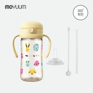 모윰  PPSU 올인원 원터치 빨대컵 프렌즈 에디션 270ml (1개)