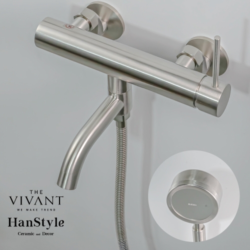 트랜드 반트 샤워 수전 무광 욕실 수전 VAR-600