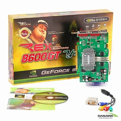 Rextech 지포스 8600GT 강추 Gold2 256MB VNF100_이미지