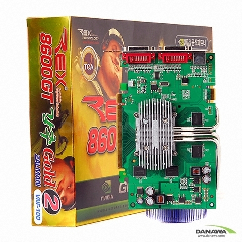 Rextech 지포스 8600GT 강추 Gold2 256MB VNF100_이미지