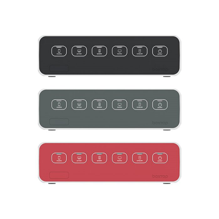 에이블루  박스탭 5구 개별스위치 일반형 멀티탭 AB500 (2.3m)