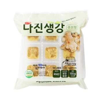 가나유통 큐브형 다진<b>생강</b> 155g