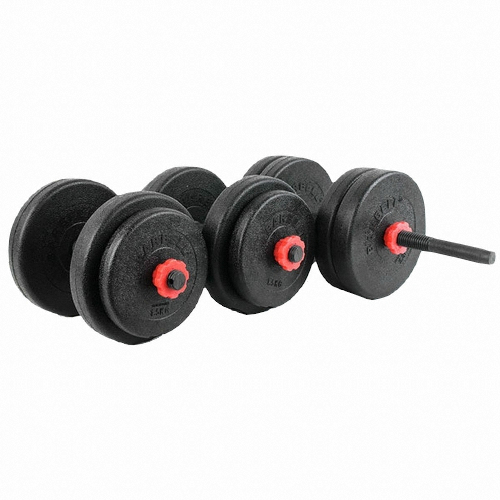 조립 아령 블랙 덤벨세트