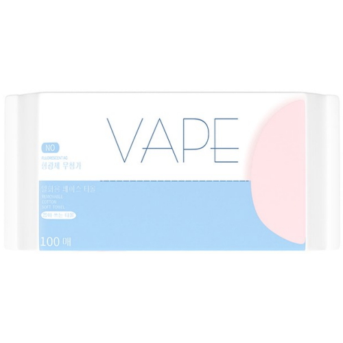 [불명] VAPE 일회용 페이스 타월 100매 (1팩)_이미지
