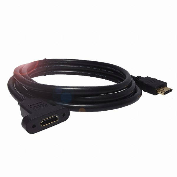 마하링크 HDMI M/F 연장 고정형 케이블 (ML-HE010, 1m)_이미지