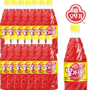 오뚜기 딸기 시럽 1kg (15개)