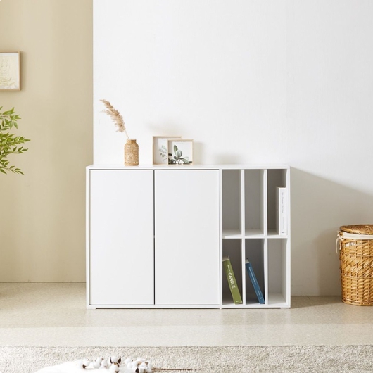 파로마 홈즈 아론 도어형 LP 수납장 1200_이미지