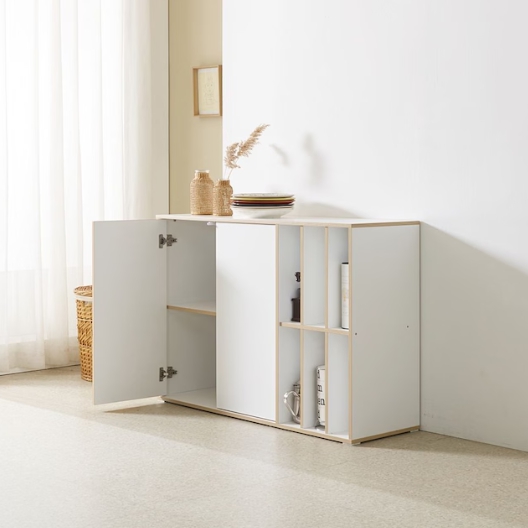 파로마 홈즈 아론 도어형 LP 수납장 1200_이미지