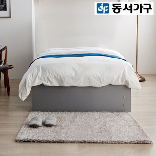 동서가구 오즈 3서랍 무헤드 수납 침대 SS (매트별도)_이미지