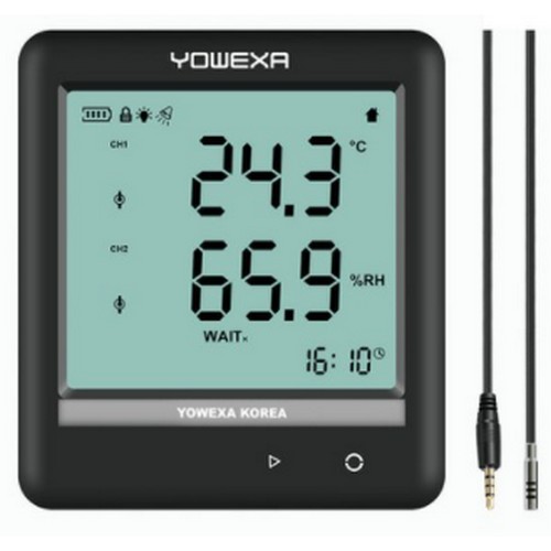 요엑사 2채널 온습도 기록 YDP-20E-K
