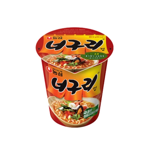 농심  너구리컵 6입 2개 / 총12개