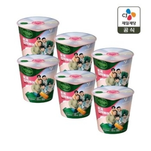 CJ제일제당 비비고 로제 컵떡볶이 108g (6개)