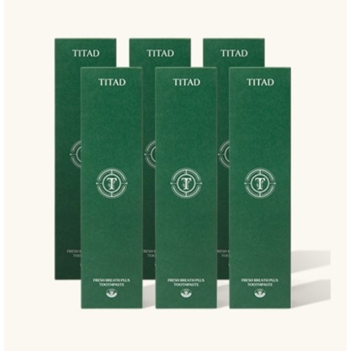 금호덴탈제약 티타드 프레시 브레스 치약 180g (6개)_이미지