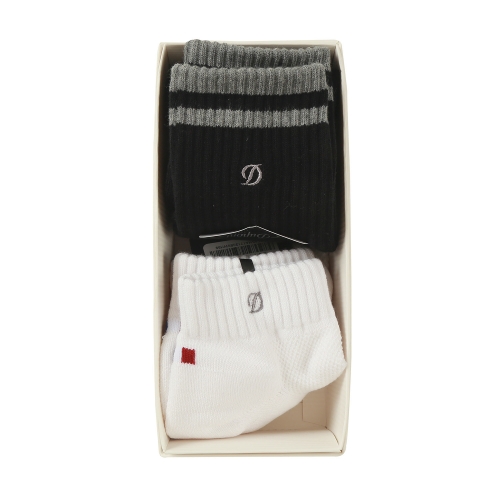 에스티듀퐁 신사 양말2종세트 SE4FMA171305BK,308WH_이미지