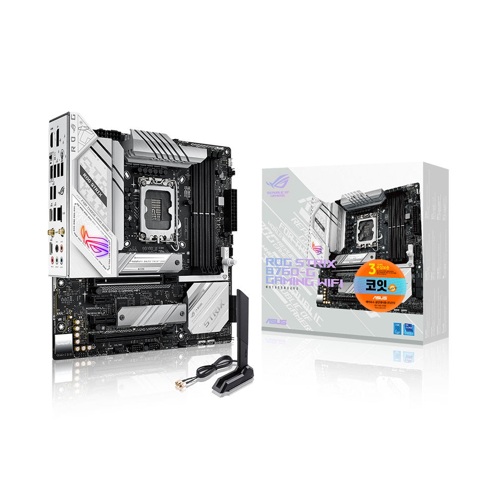 ASUS ROG STRIX B760-G GAMING WIFI 코잇이미지입니다. 누르면 해당 게시물로 새창이동합니다.