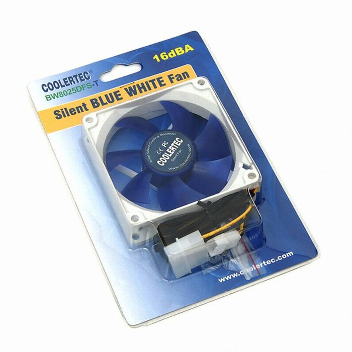 COOLERTEC BlueWhite BW8025DFS-T(3P/4P) Silent_이미지