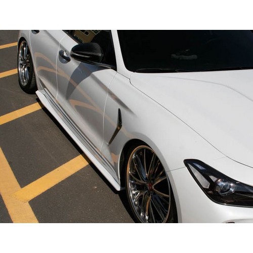 UNR퍼포먼스 사이드스컷 스플리터 에어로파츠 제네시스 G70 전용_이미지