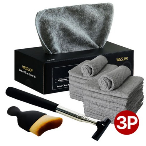 위슬러 실내 차량 청소 3종 세차 키트_이미지