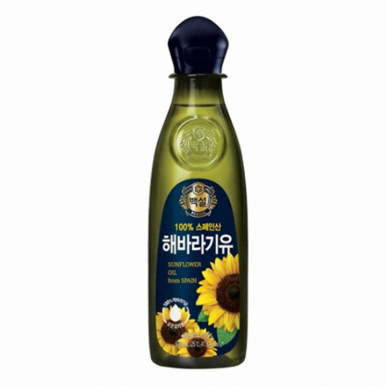 백설 해바라기유 500ml (1개)_이미지