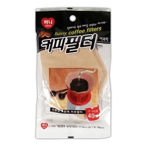 하니 하니 V형 커피여과지 (40매)_이미지
