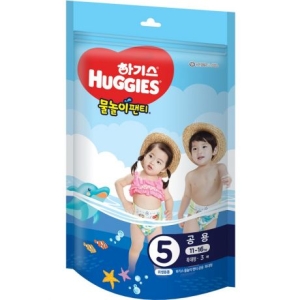 하기스 2023 물놀이팬티 5단계-공용 (60매)_이미지
