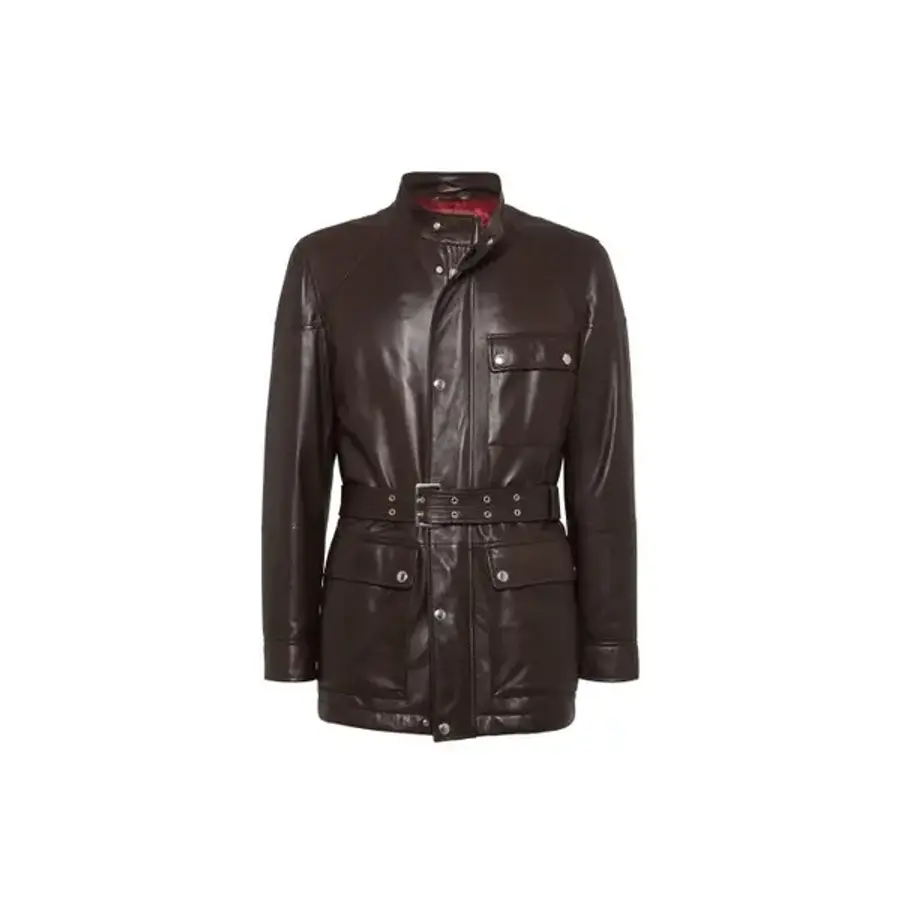 브루넬로쿠치넬리 남성 가죽 자켓 Brunello Cucinelli Nappa leather safari 848104 점퍼_이미지