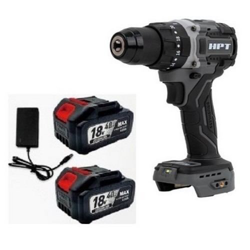 HPT MA20-HD185N + JD가든 배터리 (4.0Ah, 배터리 2개)_이미지