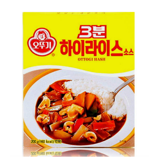 오뚜기 3분 하이라이스 소스 200g (24개)_이미지