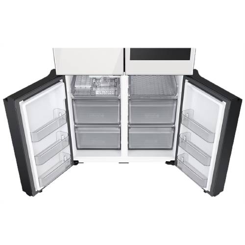 삼성전자 비스포크 패밀리허브 새틴 RF85DB9581 (화이트+베이지)_이미지