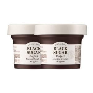 스킨푸드 블랙슈가 퍼펙트 에센셜 스크럽 2X 210g (2개)